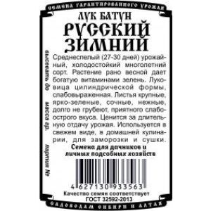 Лук Батун Русский Зимний 1 гр.