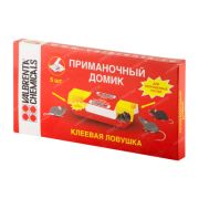 От грызунов Ловушка Клеевая Приманочный домик
